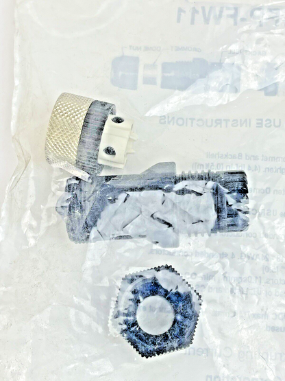 MENCOM - MDC-4FP-FW11 - MICRO DC - FEMALE STRAIGHT FIELD - WIREABLE PLUG - 4 PIN