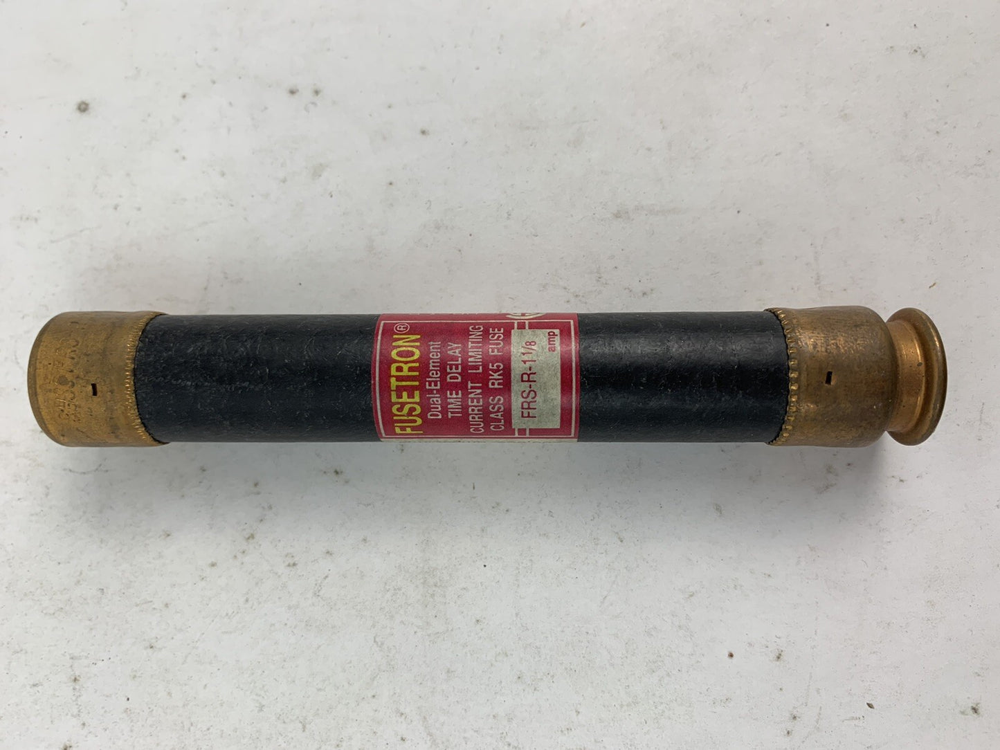 Bussmann Fusetron Dual-Element  FRS-R-1 1/8 1 1/8A 600V Fuse "Lot of 10"