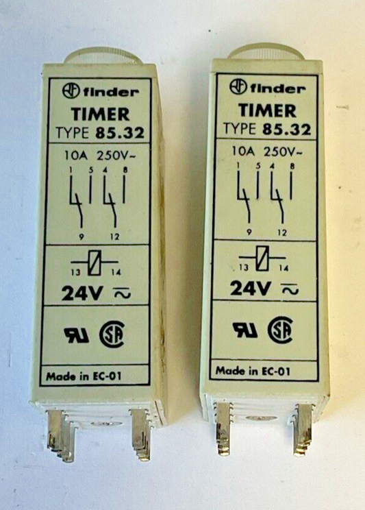 FINDER TIMBER TYPE 85.32 10A 250VAC 24VDC ***LOTOF2***