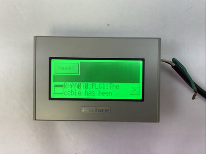 PRO-FACE 3910017-01 CLASS 2 24VDC 0.25A SCREEN