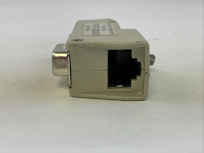 SCHNEIDER 170 XTS 020 00 MODBUS PLUS CONNECTOR DB9 TO RJ45 (LOT OF 2)