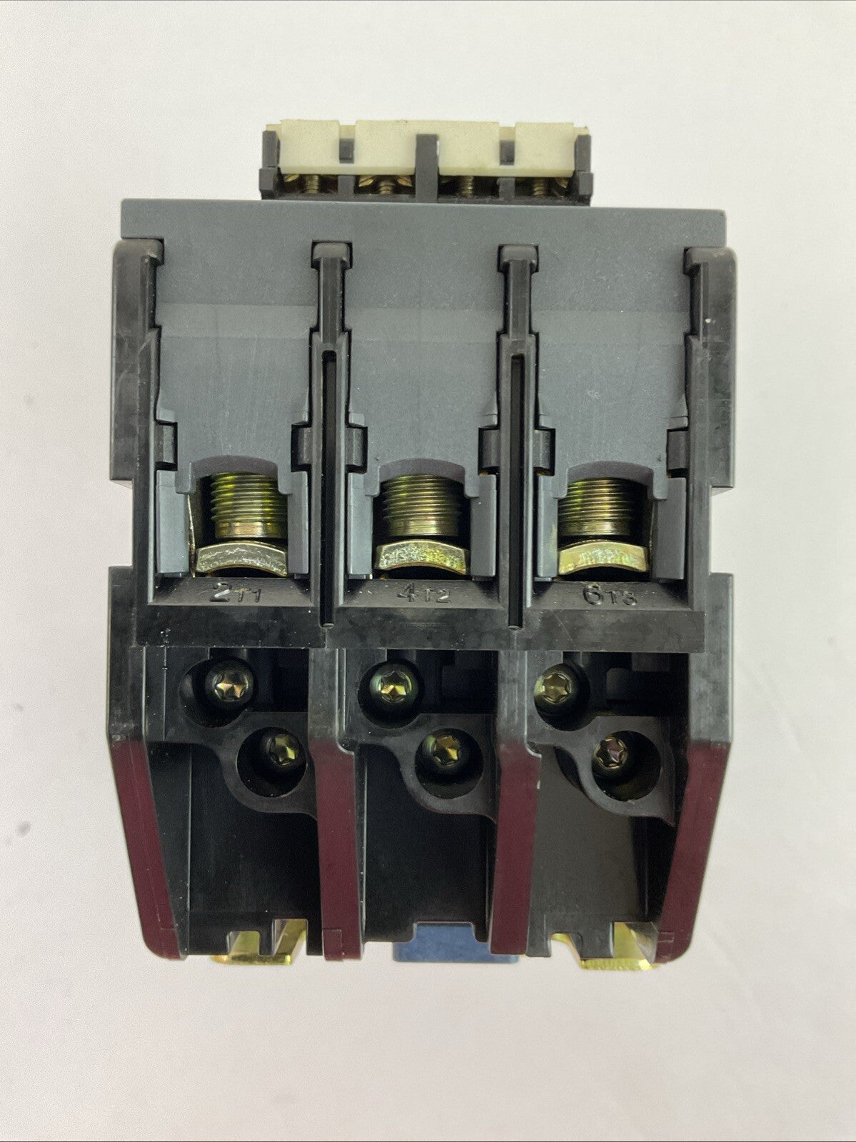 TELEMECHANIQUE STARTER (LC1 D80 CONTACTOR 600VAC 60HP COIL 120V + LRD33 48-65A)