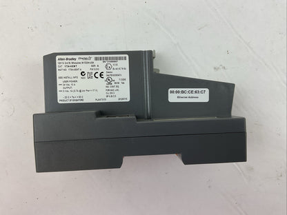 ALLEN BRADLEY 1734-AENT FW 3.010 SER A NETWORK ADAPTOR OUTPUT 5VDC 1A