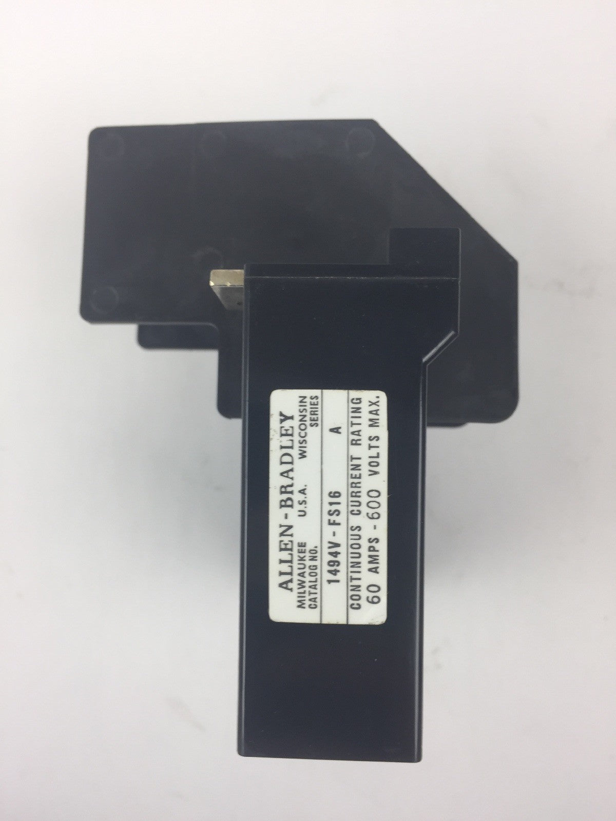 ALLEN BRADLEY 1494V-FS16 TRAILER FUSE BLOCK KIT 600V CLASS H J & K61-100A FUSE