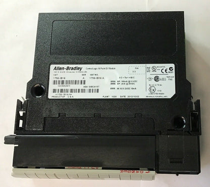ALLEN BRADLEY 1756-IB16 SER.A 16POINT D/I MODULE FW3.3 24VDC ***LOTOF2***