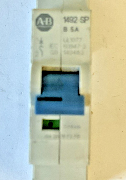 ALLEN BRADLEY 1492-SPM1B050 CIRCUIT BREAKERS SER.D 50/60HZ 277VAC ***LOTOF3***