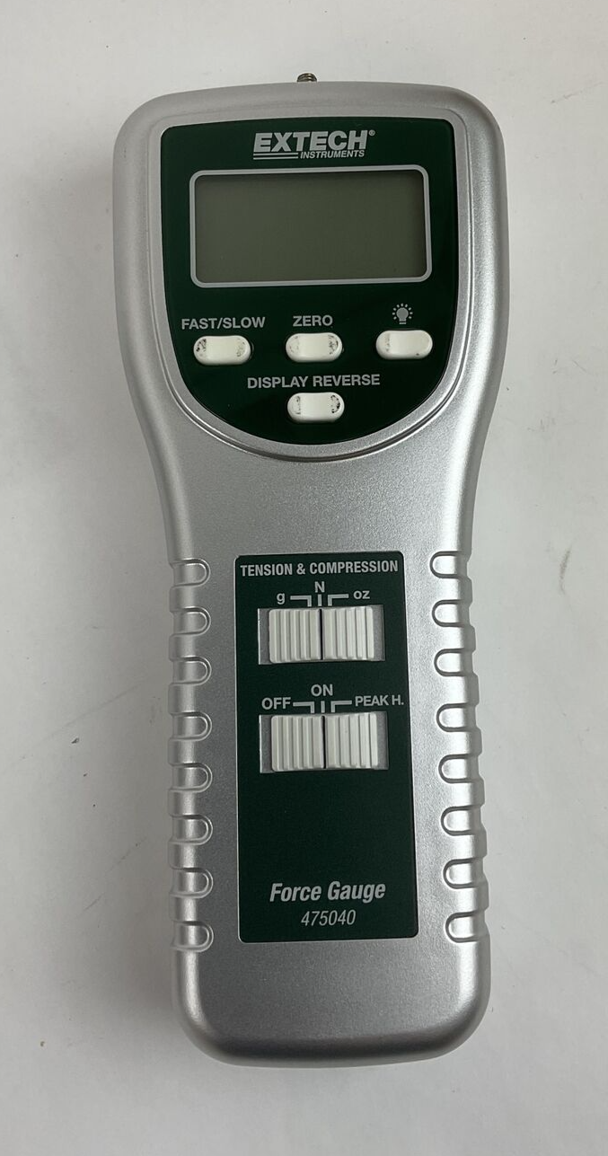 EXTECH DIGITAL 475040 FORCE GAUGE *POWER CORD NOT INCLUDED*
