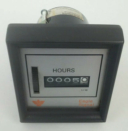 EAGLE SIGNAL HK510A6 ELECTRIC PANEL TOTALIZER TIMER 120V 60HZ 6 DIGIT