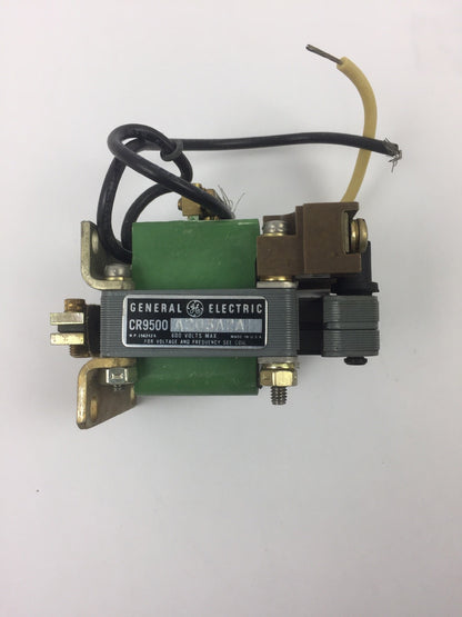 GE CR9500A203A2A SOLENOID 115 VDC PUSH FORM END MGT