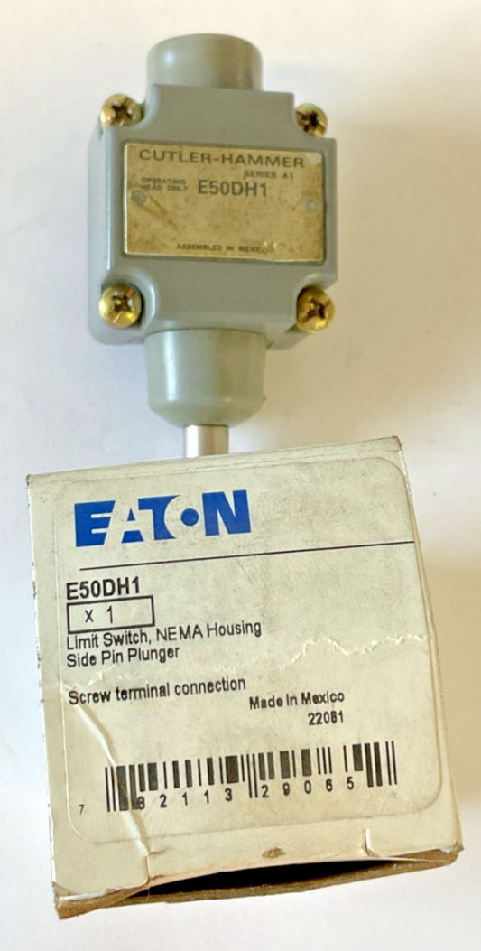 EATON E50DH1 LIMIT SWITCH SIDE PIN PLUNGER SER.A1