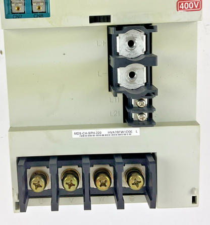 MITSUBISHI MDS-CH-SPH-220 SERVO DRIVE UNIT 22KW 1167HZ H/W VER.L 47A 648V