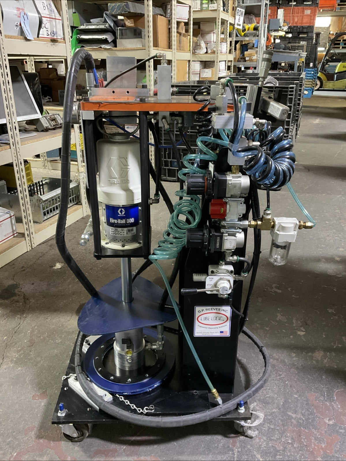 GRACO 206405 SERIES L16K FIRE-BALL 300 AIR POWERED PUMP GSPM-15-18kgA20-37 LUBE