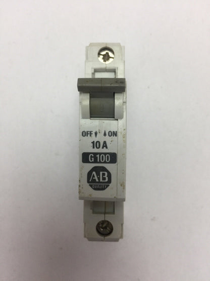 ALLEN BRADLEY 1492-CB1 G100 277VAC 65VDC 10A SER B
