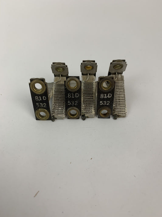 General Electric 81D532 Manual Starter Heater "Lot of 6"