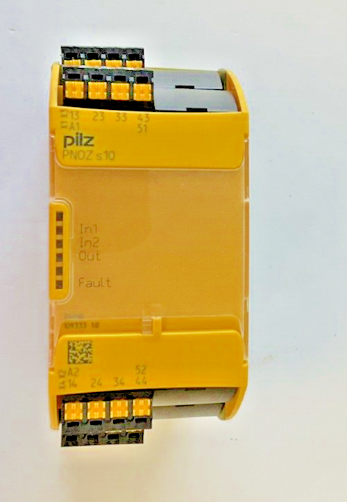 PILZ PNOZ S10 C 24 VDC 4N/0 1N/C SAFETY RELAY 24VDC