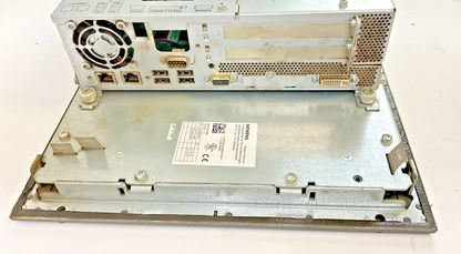 SIEMENS 6FC5203-0AF02-0AA1 VER.G OPERATOR PANEL W/ 6FC5210-0DF31-2AB0 CPU VER.A