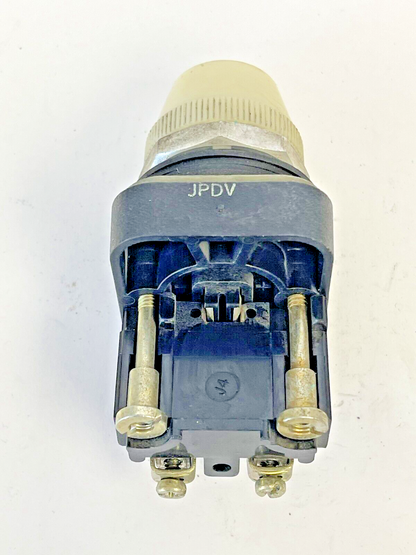 ALLEN BRADLEY 800T-P16 -SER T-PILOT LIGHT-WHITE, 120V AC 50/60 Hz, 755/1866 LAMP