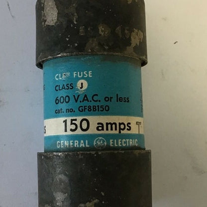 GENERAL ELECTRIC GF8B150 CURRENT LIMITING FUSE 600VAC 150A CLASS J