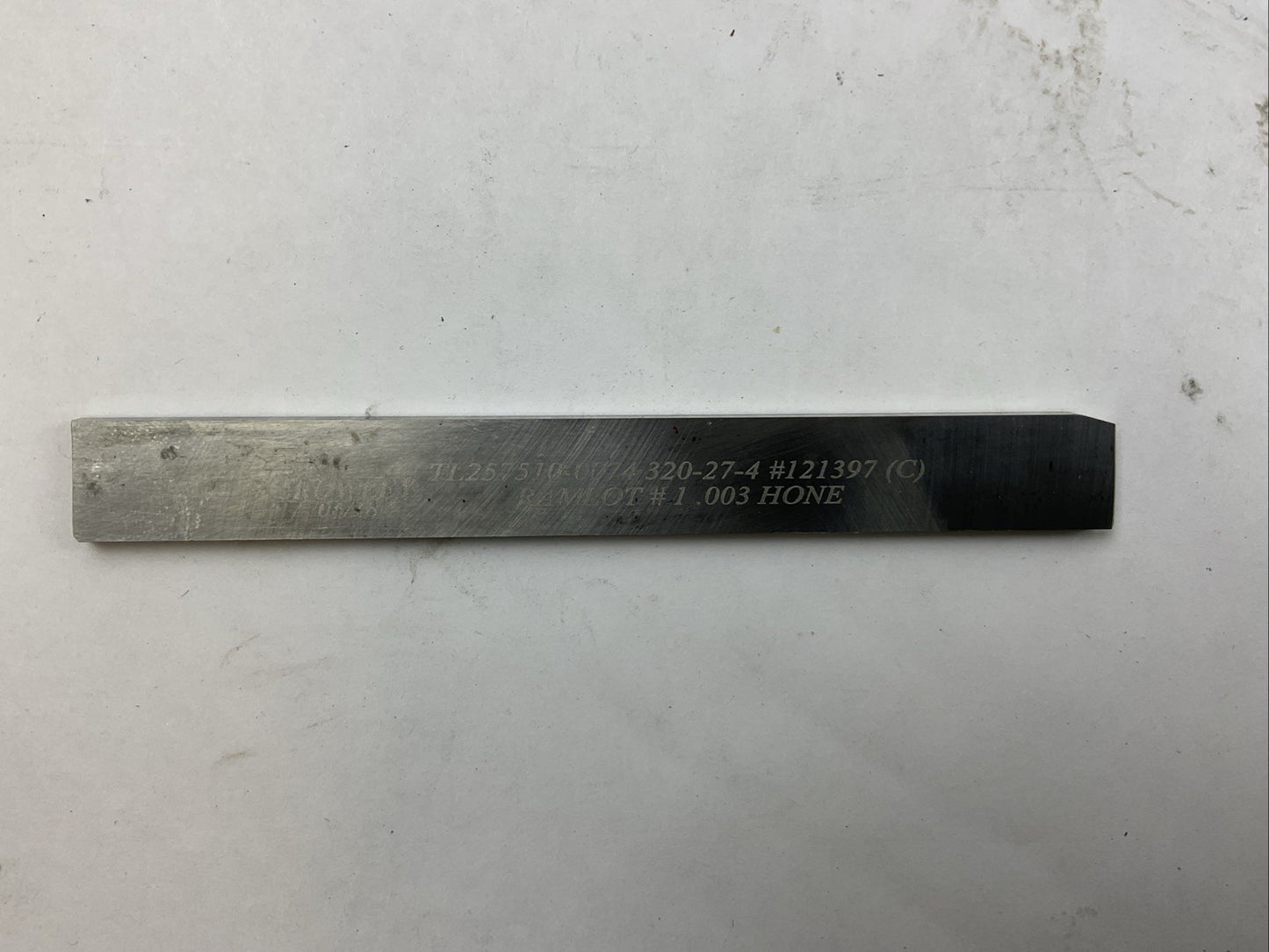 CROWLEY TL257510-0074 320-27-4 #121397 RAMLOT #1.003 HONE TOOL BLADE (LOT OF 3)