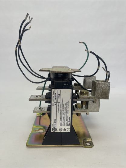 ALLEN BRADLEY 193-B1N6 CURRENT PROTECTOR SER A 96-300A CURRENT RATIO 300/5