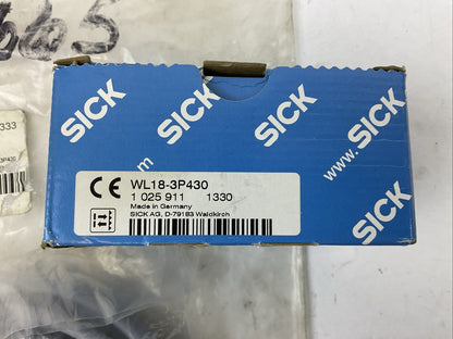 SICK 2034693 OPS SENSOR KIT WL18-3P430 KD4-SIM1210 PL50A 2056941 2009317