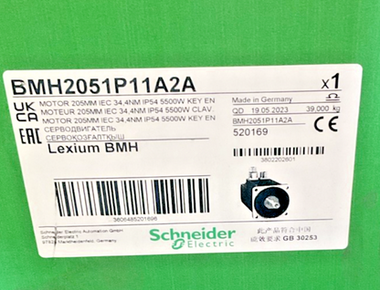 SCHNIEDER ELECTRIC BMH2051P11A2A SERVO DRIVE