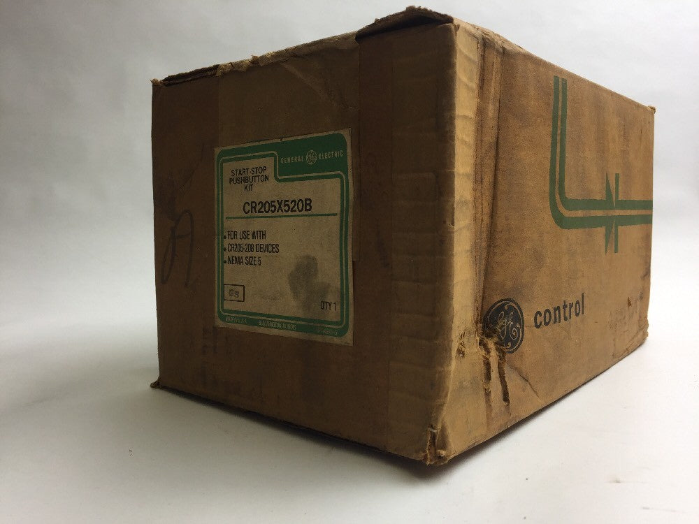 GE CR205X520B START-STOP PUSH BUTTON KIT FOR USE WITH CR205-208 DEVICES SIZE 5