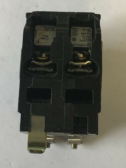 SQUARE D QOB220 CIRCUIT BREAKER 120/240VAC 10KA