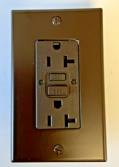 HUBBELL GFRST20 COMMERCIAL RECEPTACLE 20A 125V GFCI