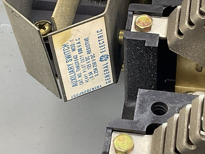 GE THN3362 SAFETY SWITCH 60A 600VAC 250VDC 3PH 60 HP TYPE 1 MOD 10 192A7029P260