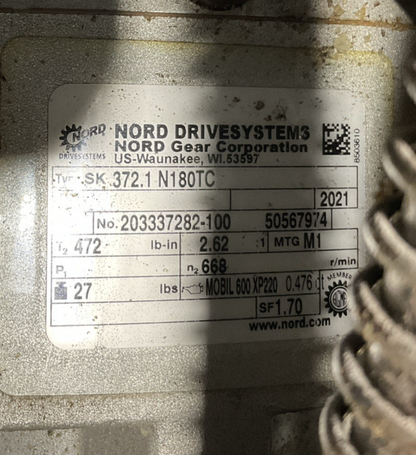HOT MELT SYSTEM W/ WPN DA184TSW-4C & SK372.1 N180TC & NORDSON PUMP 1047481