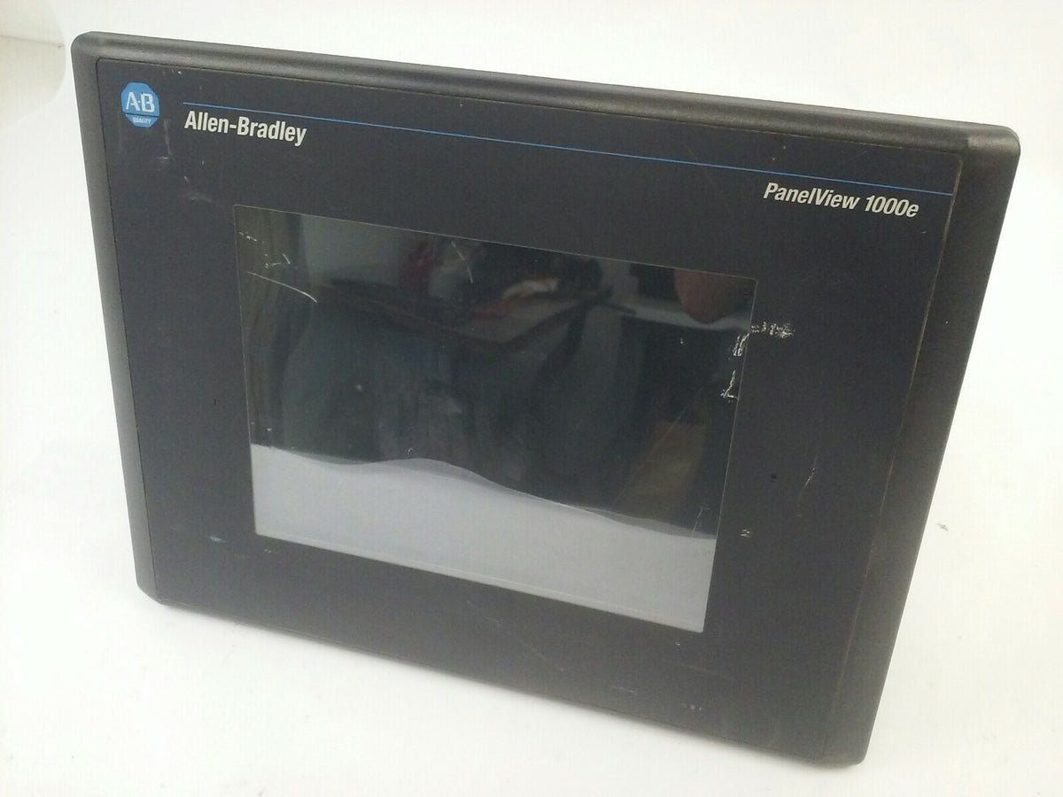 ALLEN BRADLEY 2711E-T10C6 SER. D REV. A  PANELVIEW 1000E TERMINAL FRN 5.14