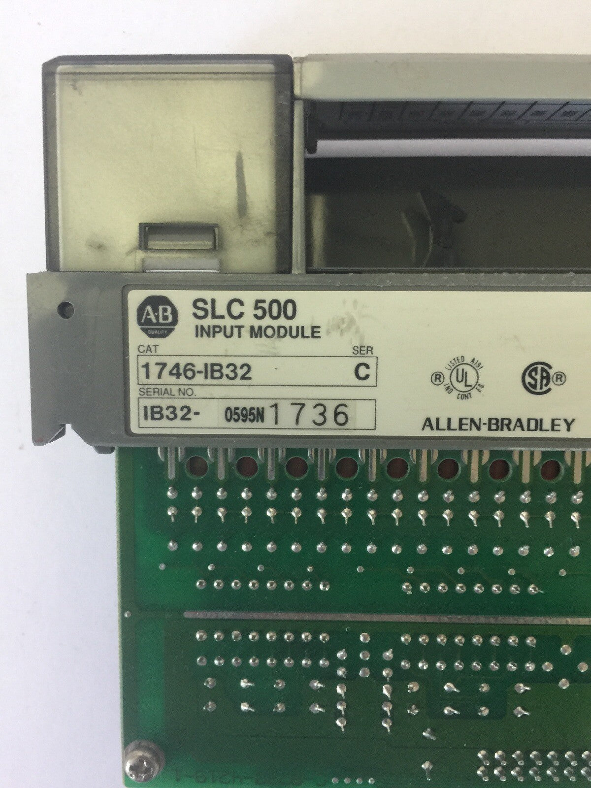 ALLEN BRADLEY 1746-IB32 INPUT MODULE SER C 15-30 VDC