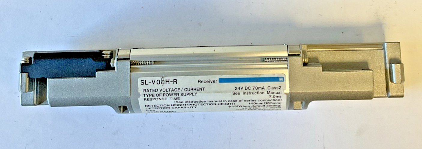 KEYENCE SL-V0H-T / SL-V08H-R  TRANSMITTER AND  RECIEVER 24VDC
