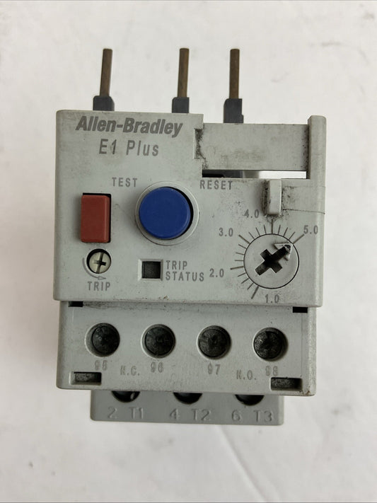 ALLEN BRADLEY 193-EECB SER C OVERLOAD RELAY 1.0-5.0A TRIP CLASS 10-30