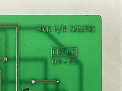 SICK 7022781 RELAY / CIRCUIT BOARD