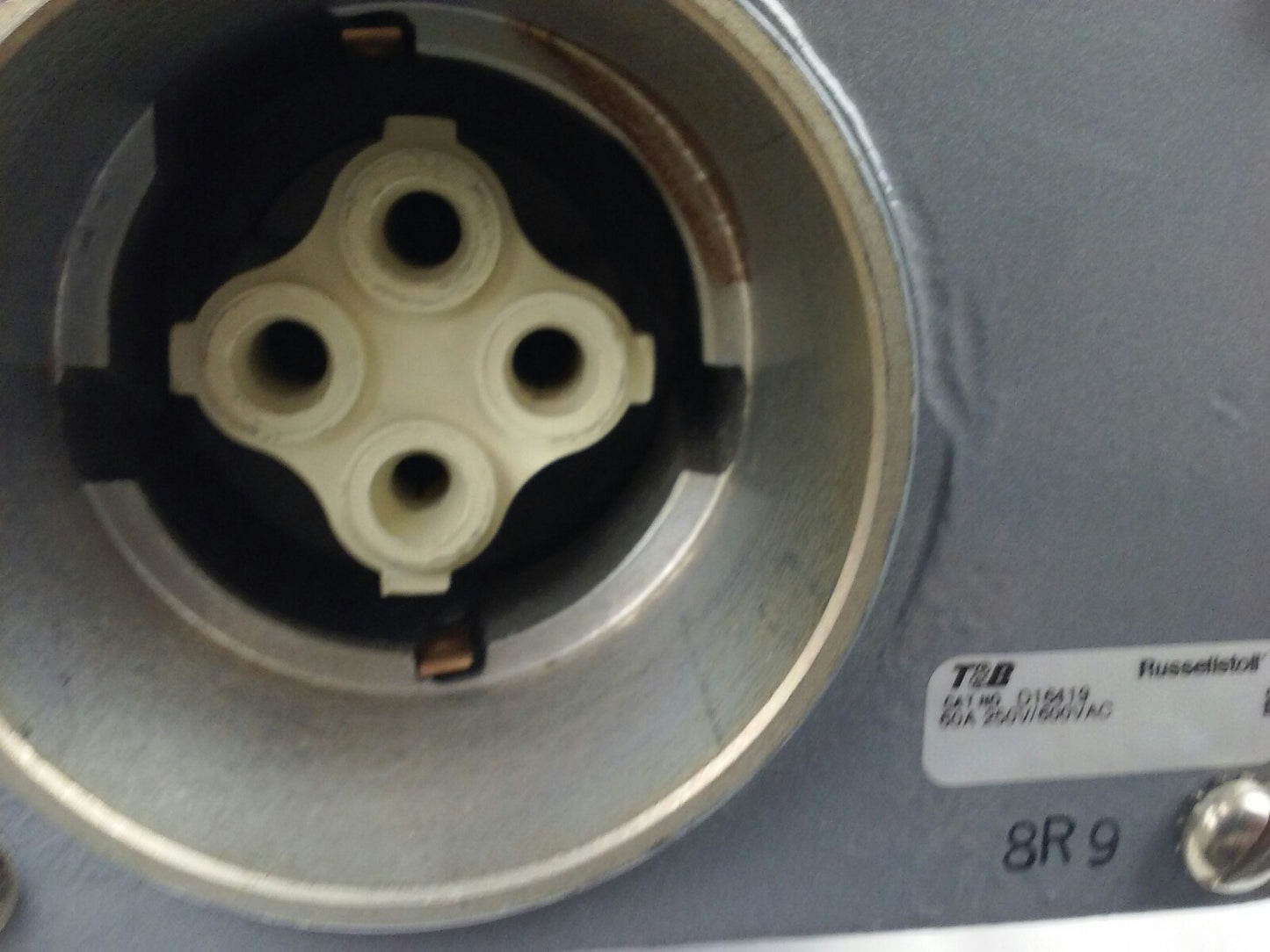 GE TH3362JRS, SAFETY SWITCH, MOD.10, 60A, 600VAC/250VDC, D16419  INTERLOCK RECEP