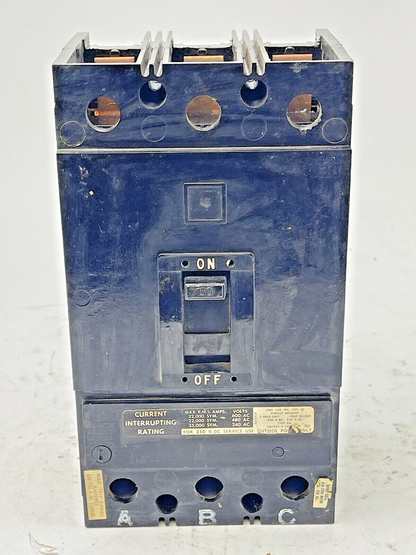 SQUARE D - KA-36150 - CIRCUIT BREAKER - 150 AMP, 3 POLE, 600 VAC