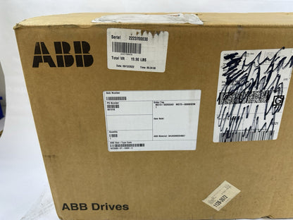 ABB ACS580-01-04A8-4 VFD VARIABLE FREQUENCY DRIVE 3HP 2.2KW 3PH 400-480VAC 4.8A