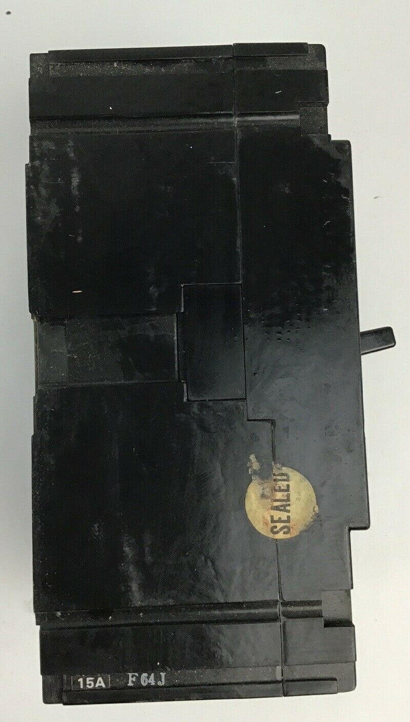 FUJI ELECTRIC BU-ESA2015 15AMP CIRCUIT BREAKER 480VAC 2POLE
