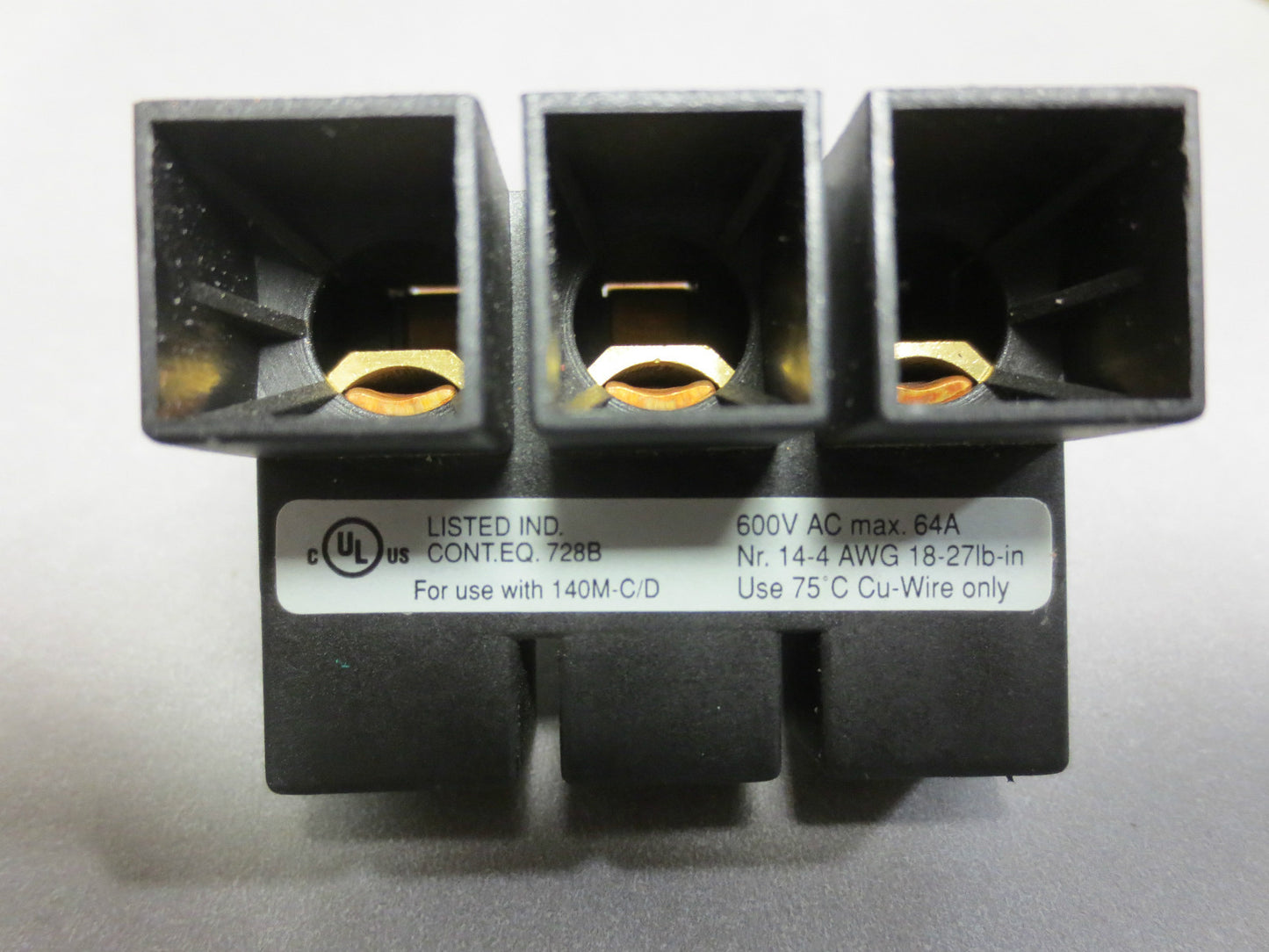 ALLEN-BRADLEY 140M-C-WTE Ser. A - CONTACT BLOCK
