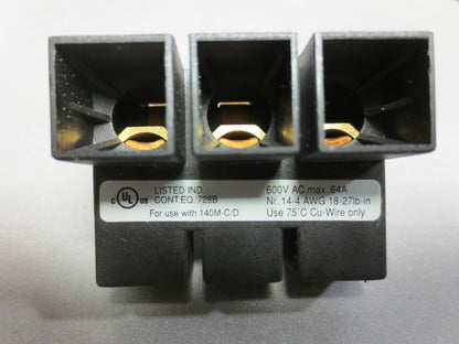ALLEN-BRADLEY 140M-C-WTE Ser. A - CONTACT BLOCK