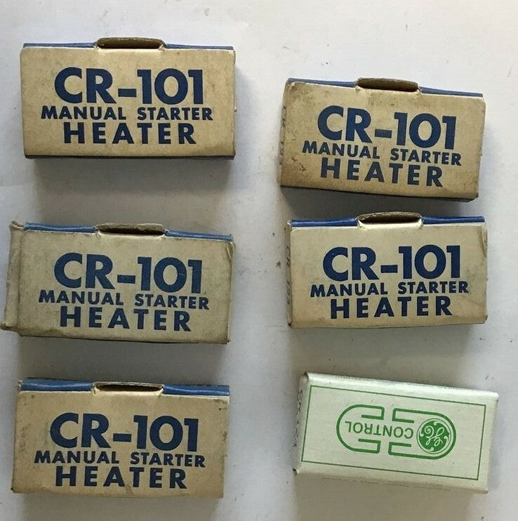 GENERAL ELECTRIC CR123H2.67A MANUAL STARTER HEATER CR-101***LOTOF6***