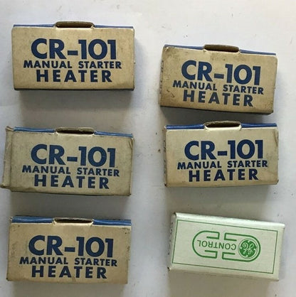 GENERAL ELECTRIC CR123H2.67A MANUAL STARTER HEATER CR-101***LOTOF6***