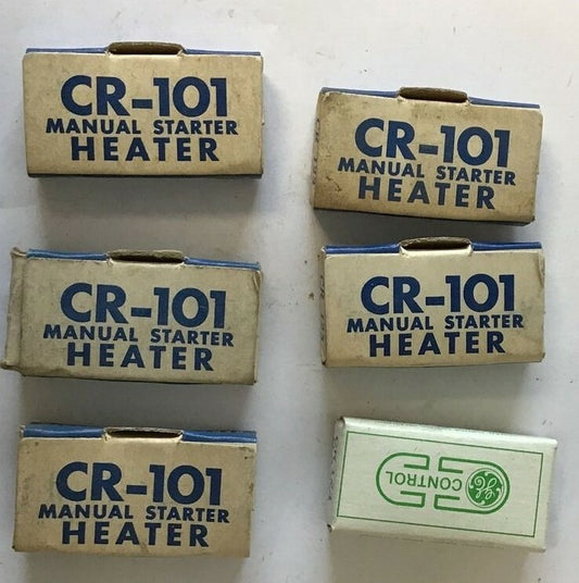 GENERAL ELECTRIC CR123H2.67A MANUAL STARTER HEATER CR-101***LOTOF6***
