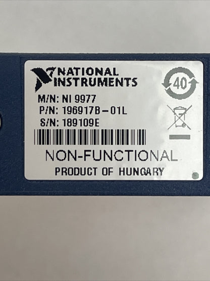 NATIONAL INSTRUMENT 196917B-01L FILLER MODULE (LOT OF 2)