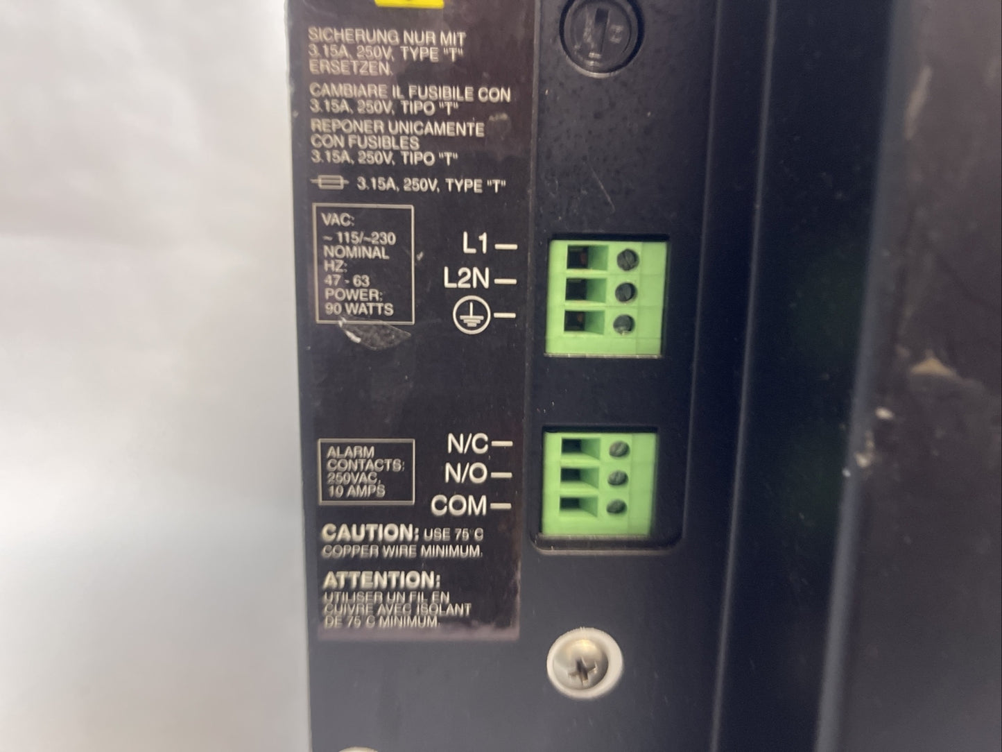 ALLEN BRADLEY 2711E-T14C6 PANELVIEW 1400E SER E 115-230VAC REV E FRN 5.16