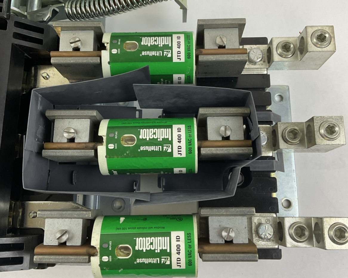 ALLEN BRADLEY 1494V-DS400 DISCONNECT SWITCH 400A 600V SER.D
