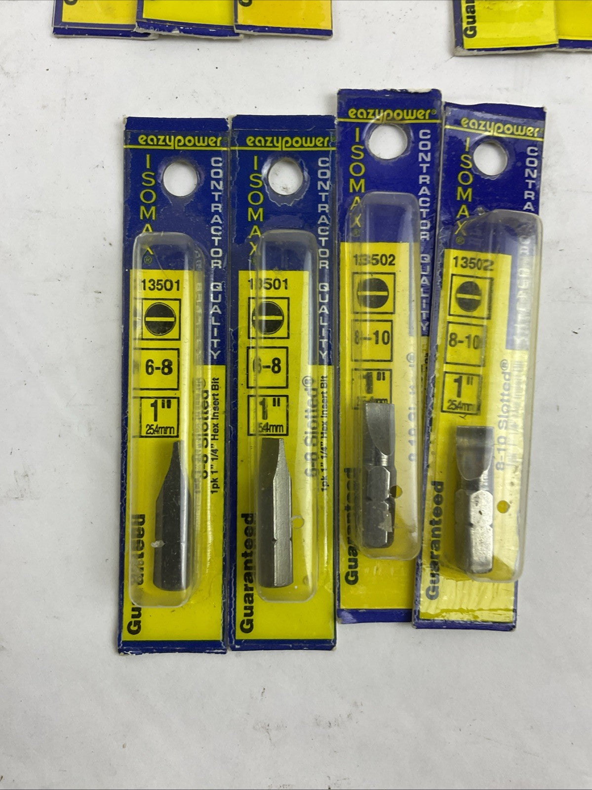 EAZYPOWER ISOMAX CONTRACTOR QUALITY PHILLIPS / SLOTTED BIT LOT