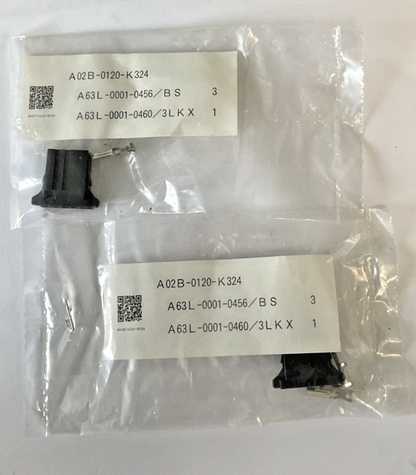 FANUC A02B-0120-K324 CONNECTOR A63L-0001-0456/ A63L001-0460***LOTOF2***
